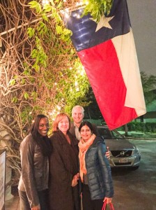 Attorneys Dionne Lomax, Heidi Lawson, Paul Dickerson, and Narges Kakalia in Houston.