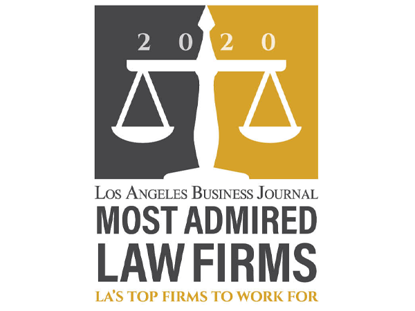 LA Business Journal Most Admired Law Firms