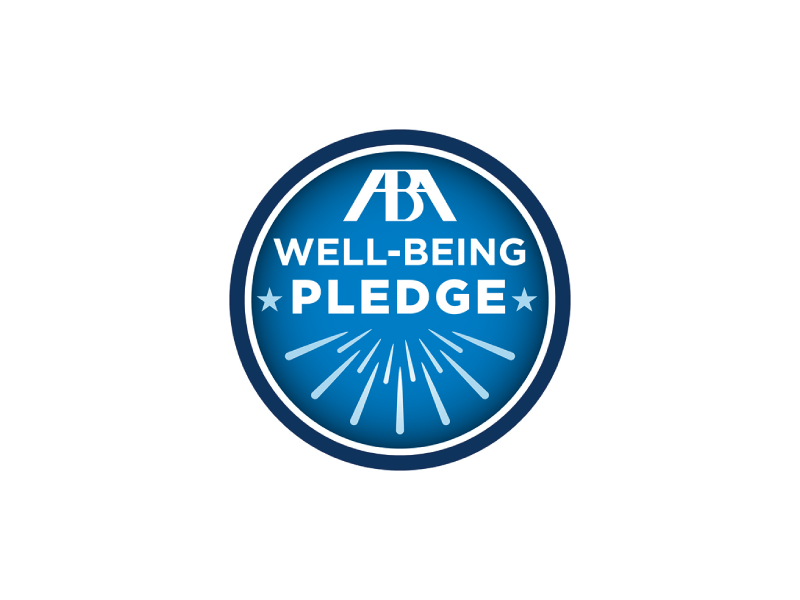ABA Well-Being Pledge Logo