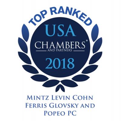 Awards Chambers 2018 logo Mintz