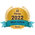 Patexia Most Active IPR Firms 2022