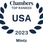 Chambers Top Ranked USA 2023 Mintz