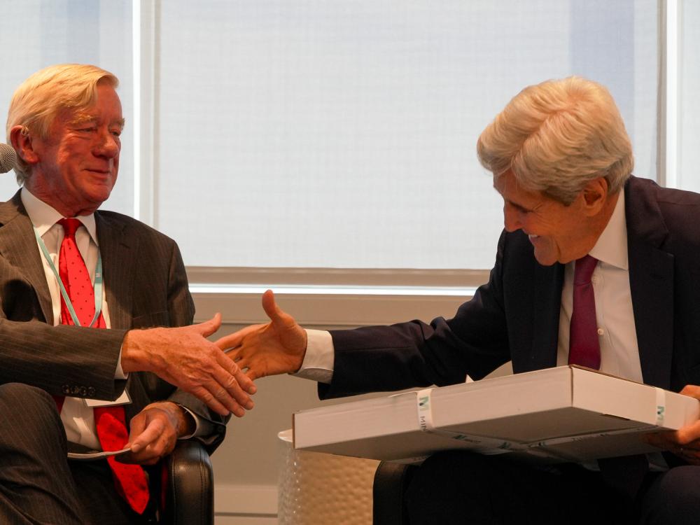 Bill Weld and John Kerry