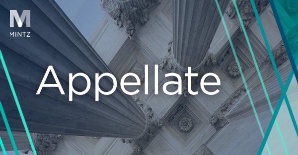 Mintz logo with the word Appellate