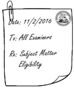 Subject Matter Eligibility