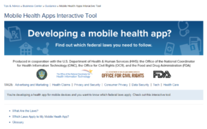 FTC Health App tool