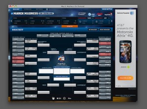 NCAA brackets